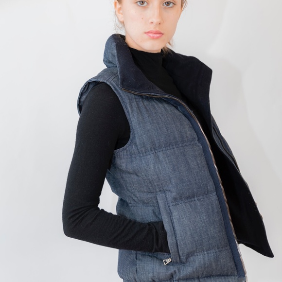 Prada Denim Vest Size 38 - Picture 2 of 10